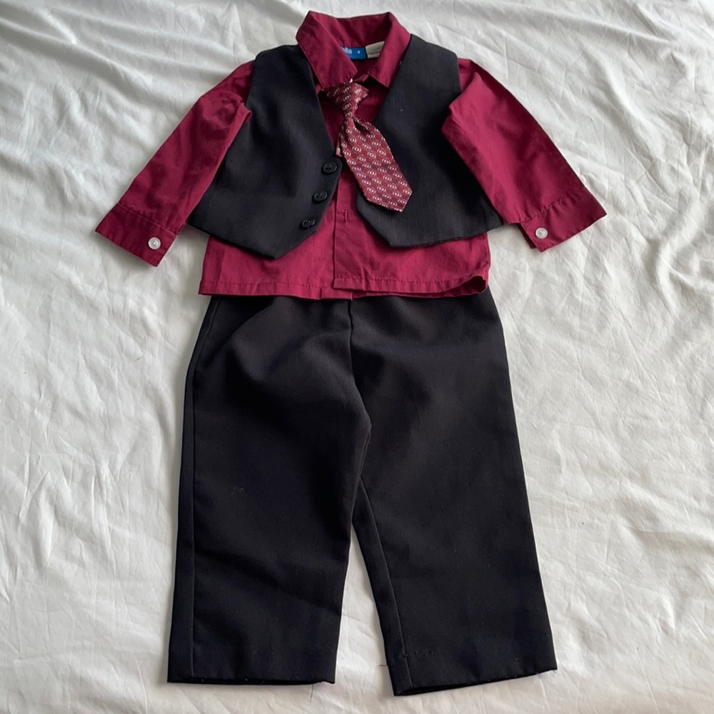 Happy Fella 4-pc Suit for Toddler